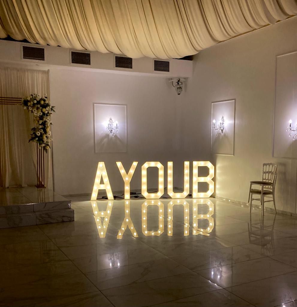 XXL Lichtletters & Cijfers