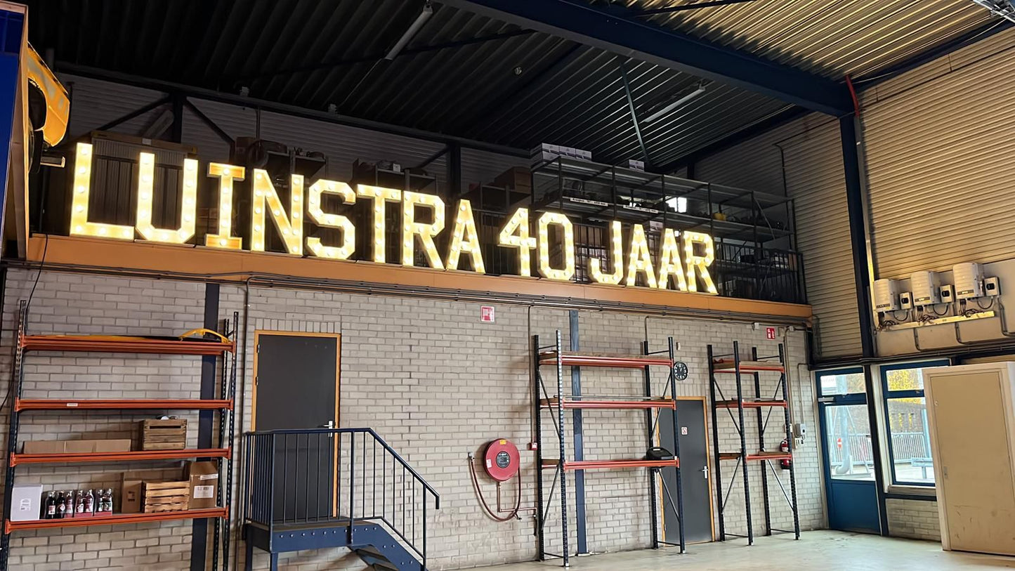 XXL Lichtletters & Cijfers