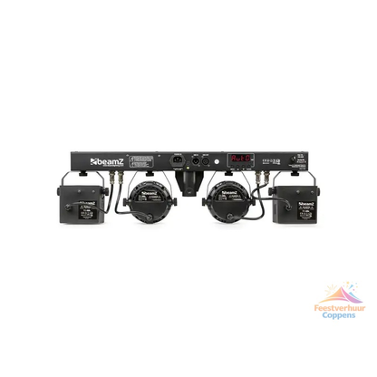 T-bar partylicht 2x led 2x derby